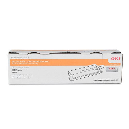 OKI B432 High Yield Toner Cartridge 7000 Pages Black