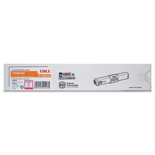 OKI C332DN Toner Cartridge 3000 Pages Magenta