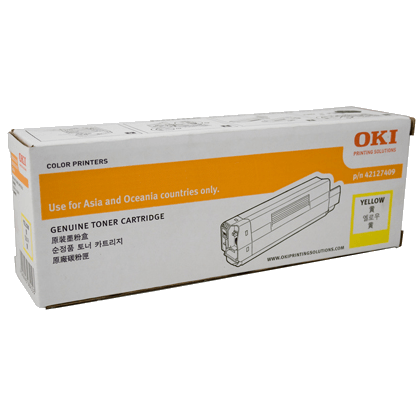 OKI C532DN Toner Cartridge 6000 Pages Yellow