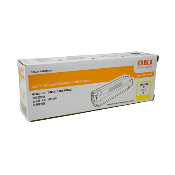 OKI C532DN Toner Cartridge 6000 Pages Yellow