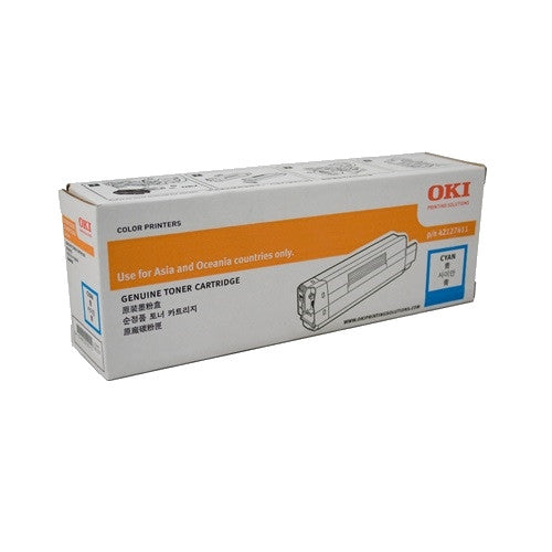 OKI C612 Cyan Toner Cartridge 6000 Pages - image 1