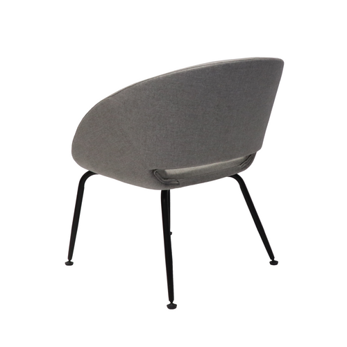 Rapidline Opal Tub Chair Light Grey Fabric