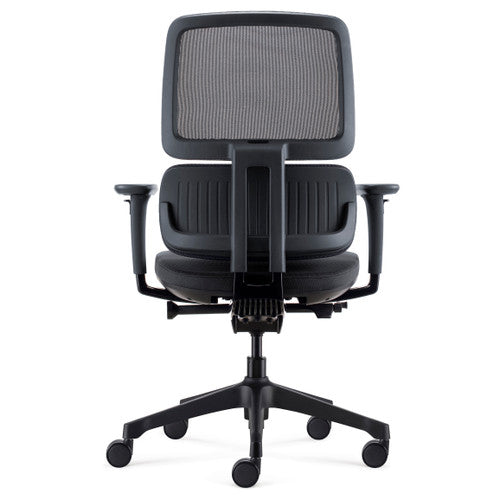 Rapidline Orca Heavy Duty High Mesh Back Executive Chair Black Fabric