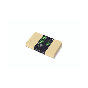 Cream buff Olympic system cards with blue rules and a red top line, stacked in a pack with a black band printed System Cards 125x200mm 100 Cards