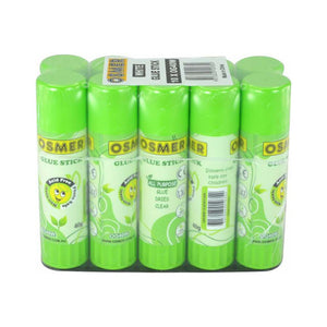 Osmer Glue Stick 40g White Pack of 10 - image 1