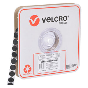 Osmer Velcro Brand Hook Only 22mm 900 Spots Black - image 1
