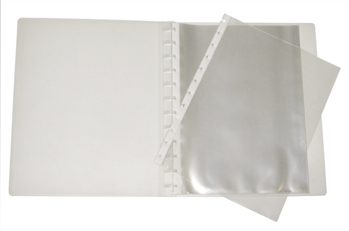 Pop A4 Quick Transfer Display Book 20 Pocket Clear