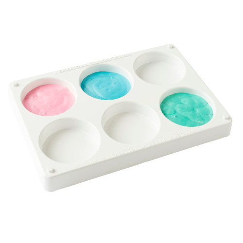 Educational Colours 6 Well Stackable Palette