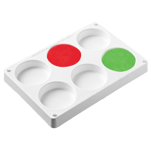 Educational Colours 6 Well Stackable Palette