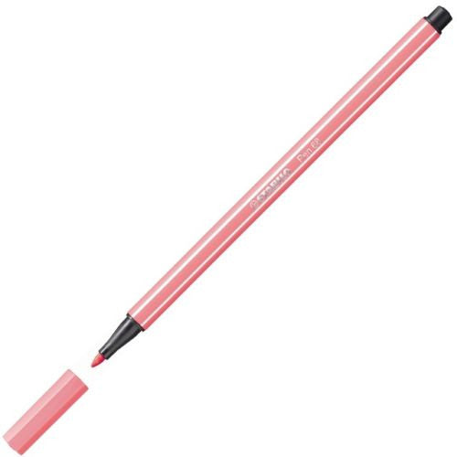 Stabilo Pen 68 Premium Colouring Fibre Tip Pen 1.0mm Pink Box of 10