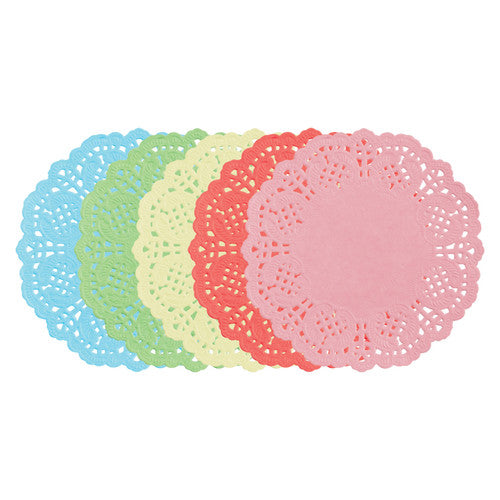 Creative School Supply Coloured Doyleys 16.5cm Pack of 100