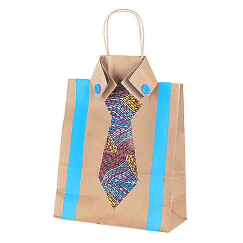 Creative School Supply Medium Paper Bags with Handle Pack of 10