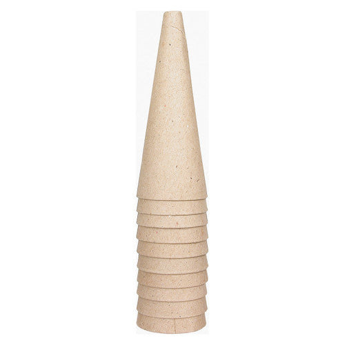Creative School Supply Medium Cardboard Cones 12cm Pack of 10