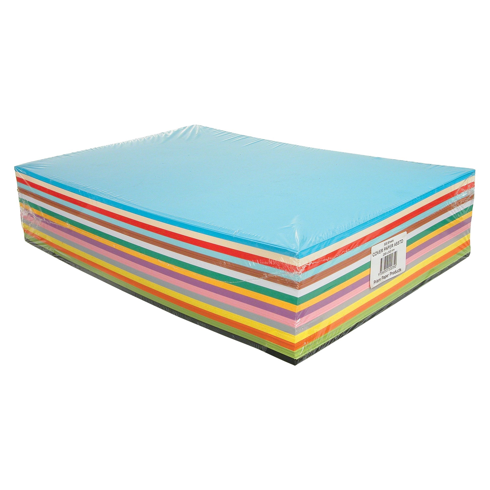 Zart Cover Paper 120gsm 255 x 380mm Assorted Ream of 500-1