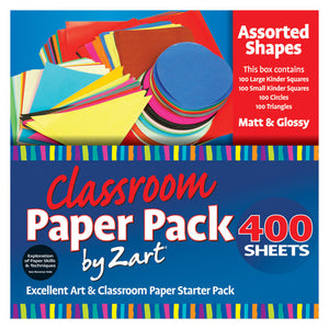 Creative School Supply Basics Classroom Paper Assorted Pack of 400