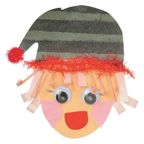 Creative School Supply Paper Shapes Face Pack of 50