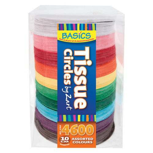 Creative School Supply Basics Tissue Circles Pack of 4600