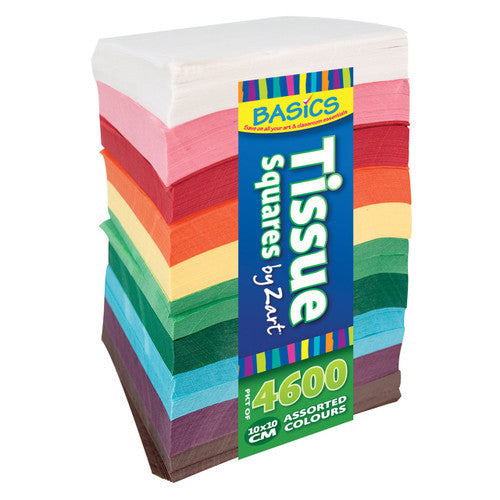 Creative School Supply Basics Tissue Squares Pack of 4600