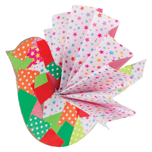 Creative School Supply Origami Paper Pattern Pack of 300