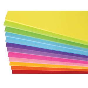 Zart Coloured Paper Neon and Bright A3 Assorted Ream of 500
