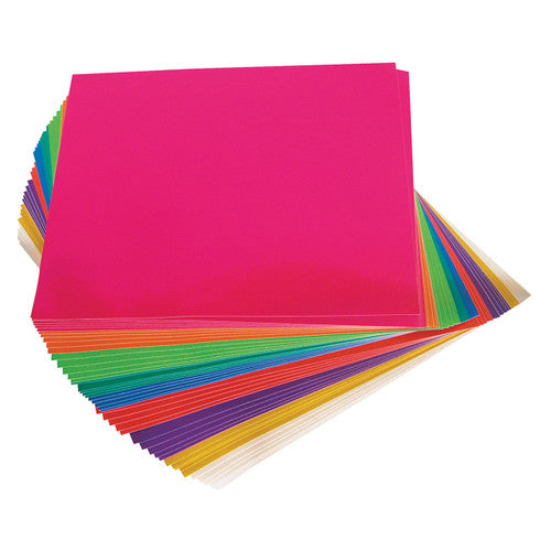 Creative School Supply Metallic Adhesive Paper Squares Pack of 100