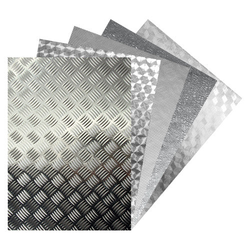 Creative School Supply Adhesive Foil Industrial Look A4 Pack of 20