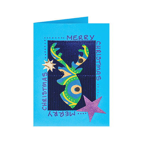 Creative School Supply Handmade Pattern Paper Christmas Shapes 100g
