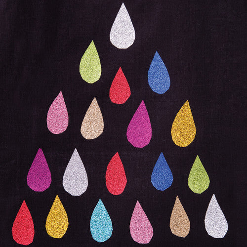 Creative School Supply Glitter Iron-On Sheets A4 Assorted Pack of 10