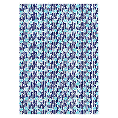 Creative School Supply Floral Motif Decorative Paper A4 Pack of 40