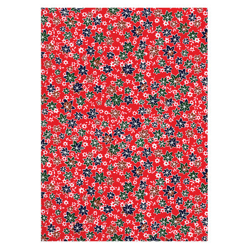Creative School Supply Floral Motif Decorative Paper A4 Pack of 40