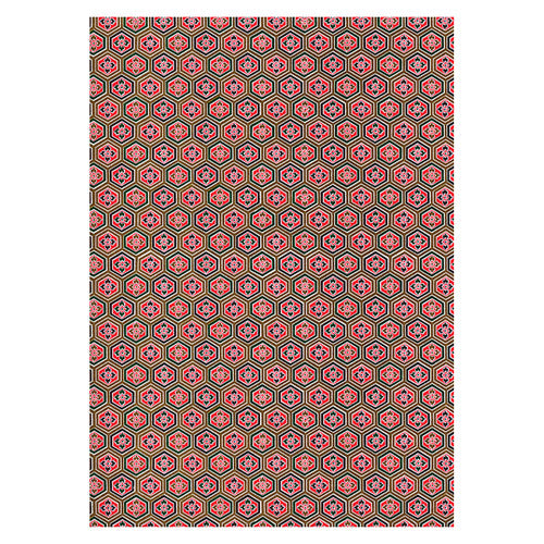 Creative School Supply Floral Motif Decorative Paper A4 Pack of 40
