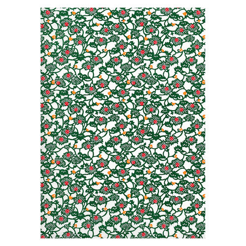 Creative School Supply Floral Motif Decorative Paper A4 Pack of 40
