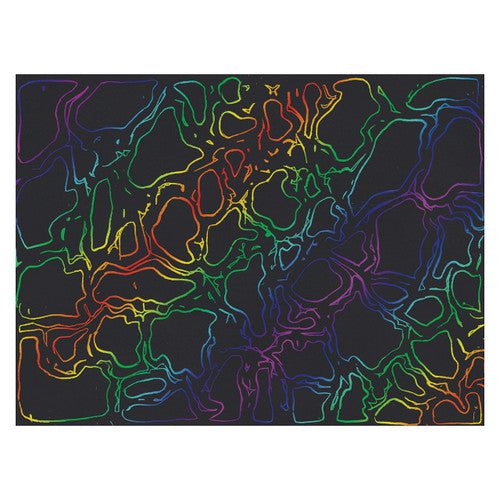 Creative School Supply Scratch Rainbow Scraper Card A4 Pack of 12