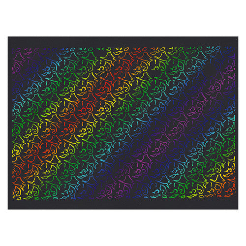 Creative School Supply Scratch Rainbow Scraper Card A4 Pack of 12