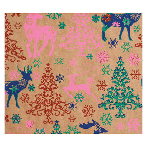 Creative School Supply Christmas Kraft Paper Assorted Pack of 40