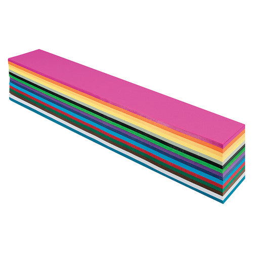 Creative School Supply Stripz 4cm x 42cm Assorted Pack of 500