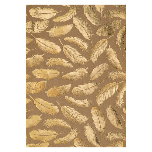 Creative School Supply Printed Foil Kraft Paper A4 Assorted Pack of 40