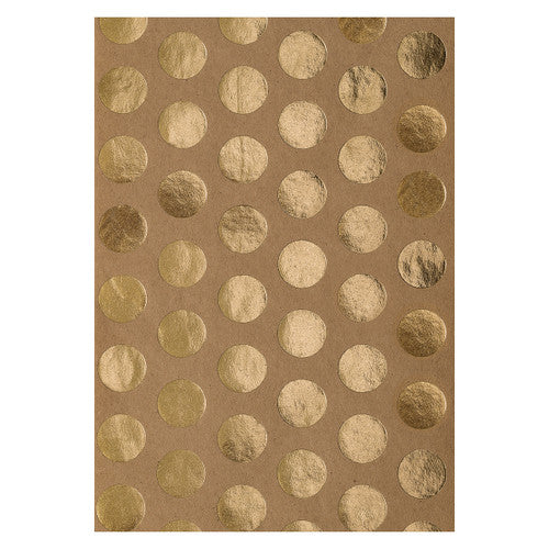 Creative School Supply Printed Foil Kraft Paper A4 Assorted Pack of 40