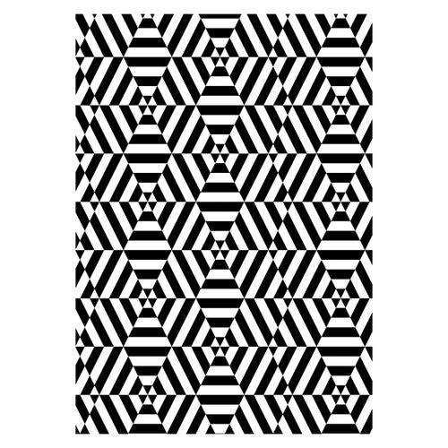 Creative School Supply Contrast Pattern Paper A4 Pack of 40