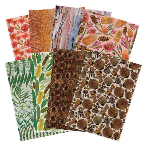 Creative School Supply Plant Pattern Papers A4 Pack of 40
