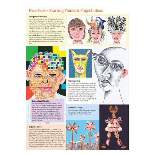 Creative School Supply Face Pack Paper A3 Pack of 40