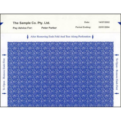 Bala A4 Laser Peel and Seal Pay Advice Envelope V Fold Ream of 500