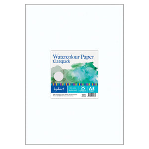 Zart Watercolour Paper A3 300gsm Cold Pressed 25 Sheets 25 Percent Cotton