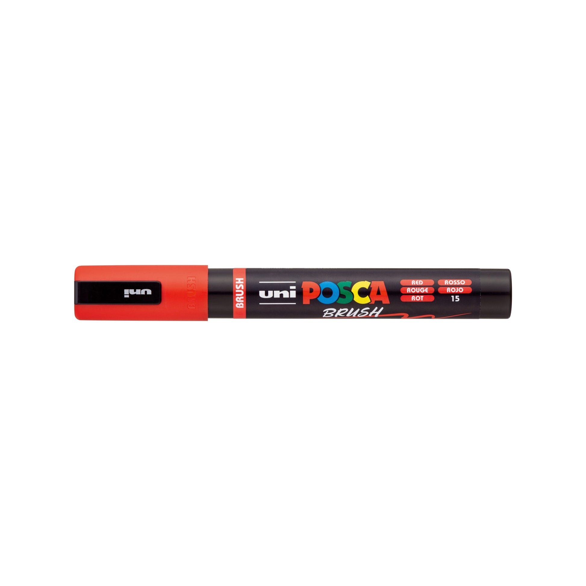 POSCA PC-5BR Red medium brush tip paint marker hero