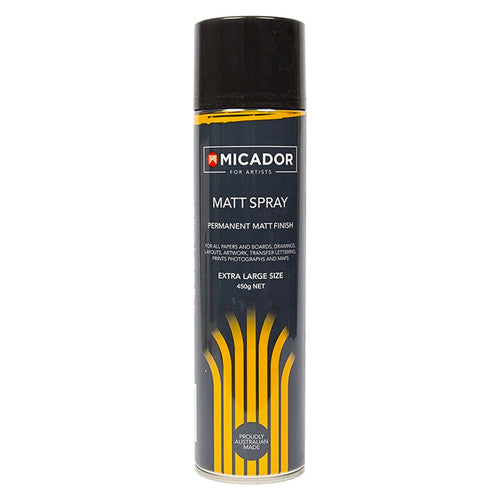 Micador Artists Permanent Matte Spray 450g