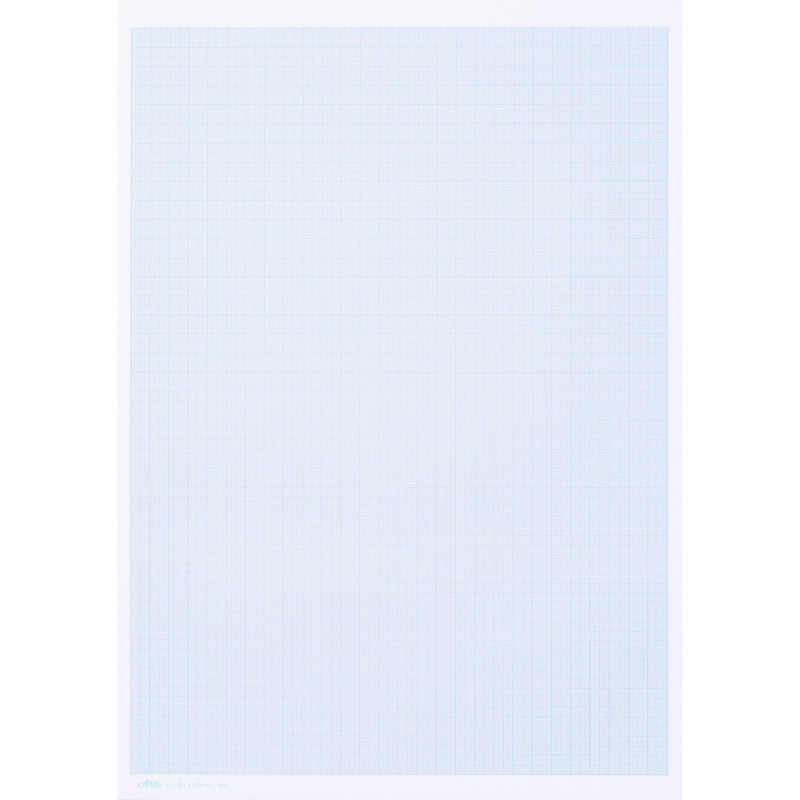 Zart Graph Paper Pad A3 25 Sheets 1mm Grid 70gsm Blue Lines-2