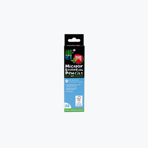 Micador Graphite Pencils Essential FSC 100% 2B Box of 20