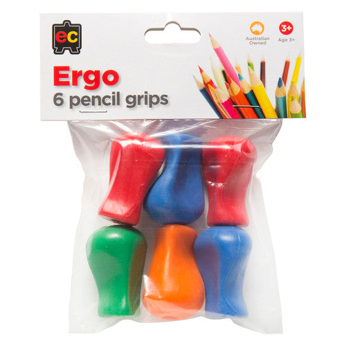 Educational Colours Pencil Grips Pack of 6