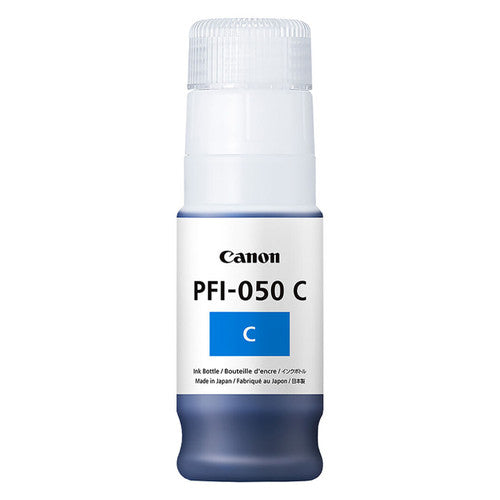 Canon PFI-050 Pigment Ink Bottle 70ml Cyan