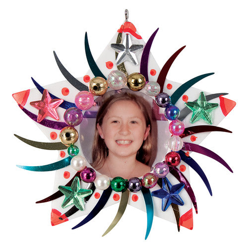 Creative School Supply Clay Photo Frames Stars Pack of 10